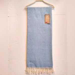 🎁Texteis Penedo Throw Blanket - 100% Cotton - Coastal Blue